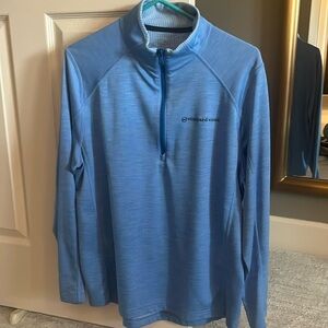 Vineyard Vines q zip. Blue Medium